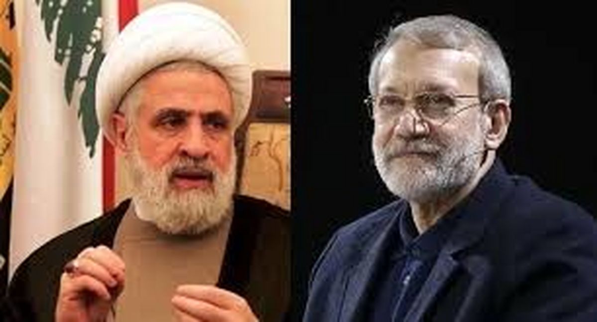 روایت لاریجانی از دیدار با دبیر کل جدید حزب‌الله