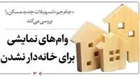 این وام‌ها نمایشی و برای خانه‌دار نشدن است!