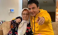 رفتار شایسته و عاشقانه عمو پورنگ با مادرش