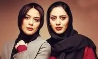 قاب عاشقانه و خواهرانه مونا و مارال فرجاد 