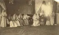 عکس دیده نشده از جشن تولد پسر مظفرالدین شاه