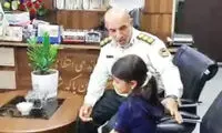 مأموران پلیس، فرشته نجات یکتا کوچولو شدند