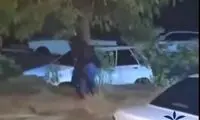نجات خانم گرفتار در سیلاب ایذه