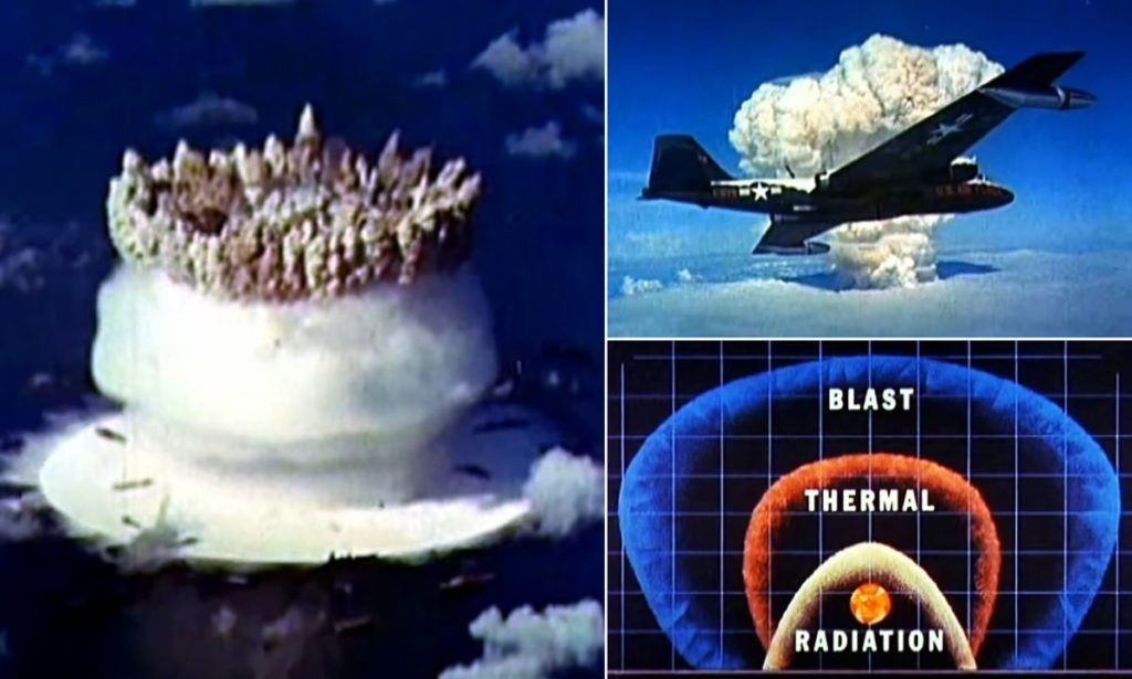 ویدیوی لو رفته از آمادگی آمریکا برای حمله اتمی در جنگ سرد
