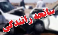 فرار ۵ تبعه افغان از صحنه تصادف پژو ۴۰۵ 