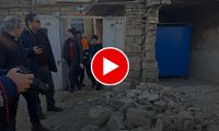 استیضاح جالب مسئول بنیاد مسکن در صحنه حادثه