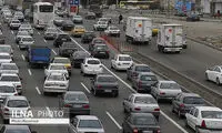 ترافیک سنگین در محورهای شمالی کشور
