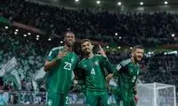 حمایت جالب هواداران از تیم ملی عربستان