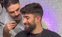 قلی‌زاده در آرایشگاه به هواداران پرسپولیس وعده داد!