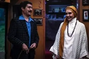 رخ‌نمایی شری سریال پایتخت در دورهمی هنرمندان