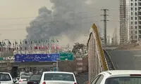 عکس بازار جنت‌آباد قبل از حادثه آتش‌سوزی