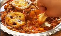 غذای خوشمزه با گوشت و بادمجان که هر بار دلتان را می‌برد