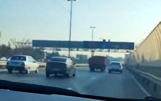 راننده دیوانه، اتوبان مشهور تهران را تونل وحشت کرد