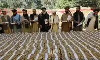طالبان، یک میلیارد افغانی را آتش زد