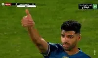 گل مهدی طارمی که آفساید اعلام شد