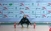 دختر وزنه‌بردار ایران ۳ سال محروم شد