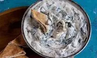 طرز تهیه بورانی کنگر و ماست کرمانشاهی