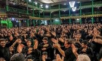 عزاداری باشکوه مردم با نوحه یزدی