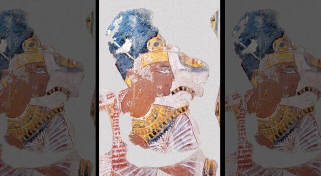 جزئیات نقاشی مصر باستان کشف شد