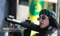تصاویری خاص از رزمایش جان‌فدایان ایران