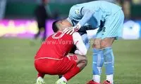 دلداری دروازه‌بان سپاهان به اوستون اورونوف