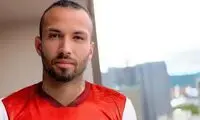 ژست و استایل عجیب مهاجم پرسپولیس در دبی