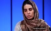 اعتراف سپیده رشنو در گزارش تلویزیونی آمنه سادات