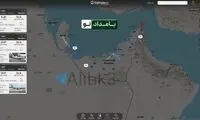 تصویری از مبدا حملات هم‌اکنون آمریکا به ایران