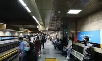 ماجرای اختلال ۴۰دقیقه‌ای در متروی تهران
