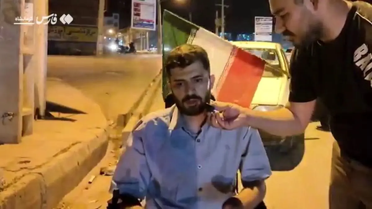 پرسش متفاوت خبرنگار فارس از جانباز لانچری!