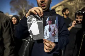 تصاویری از مراسم بدرقه مرحوم عنایت بخشی