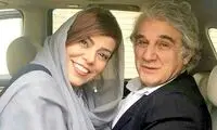 عاشقانه تازه مهدی هاشمی با همسرش در جشنواره فجر