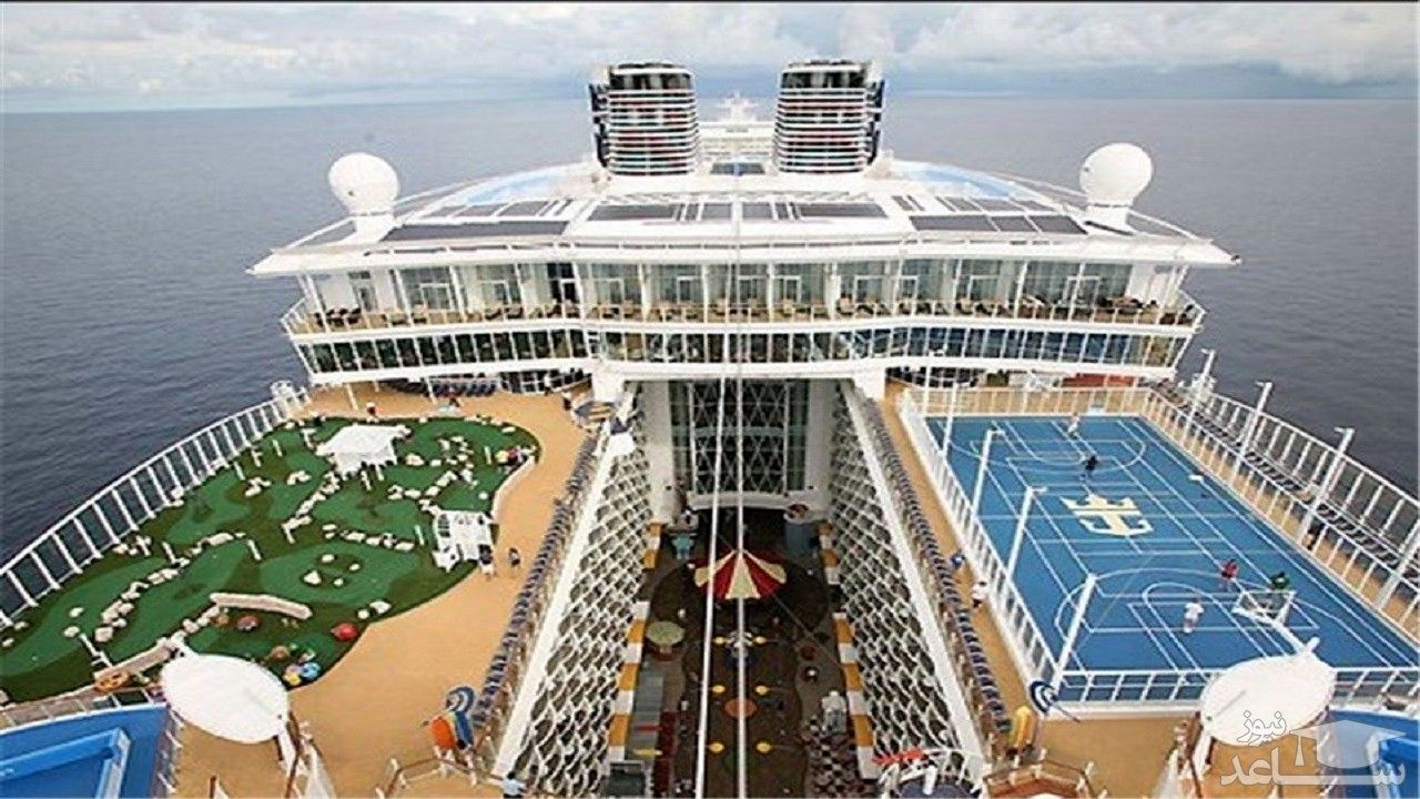 بزرگترین و مجلل‌ترین کشتی تفریحی جهان را ببینید!