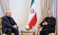 خوش‌وبشِ قالیباف و پزشکیان در حاشیه دیدار امروز
