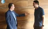 قاب جالب و شکار شده از دیدار نکونام و خطیر
