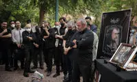 پیکر هنرمند فقید رادیو، در خاک آرام گرفت