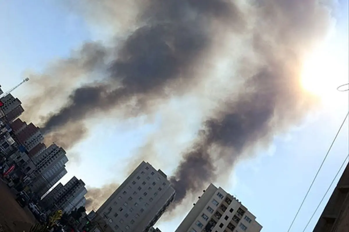 منشا ستون‌های دود در پرند مشخص شد