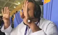 حال خوب و وصف‌ناشدنی گزارشگر اردنی حین بازی امشب