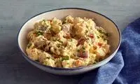 طرز تهیه یک سالاد خوشمزه و مقوی با سیب‌زمینی