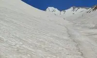 تصاویری جالب از حجم برف در چهارمحال و بختیاری