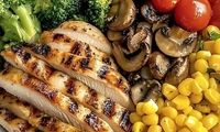 9 مدل بشقاب غذای رژیمی بدون نان و برنج
