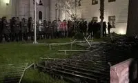تصاویری از حمله به اقامتگاه رئیس‌جمهور گرجستان