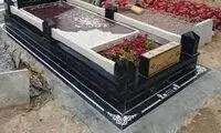 شوآف و لاکچری‌بازی جدید با سنگ قبر طرح پرتقالی!