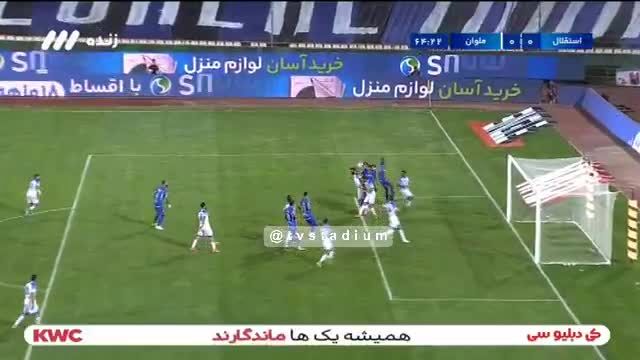 کنایه گزارشگر تلویزیون به بازیکن ملوان!