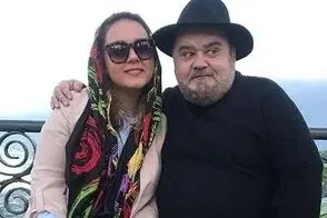 تغییر پوشش ناگهانی همسر و دختر اکبر عبدی