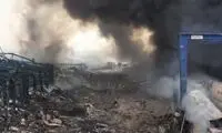 ویدئوی تکان‌دهنده از گودالی که در بندر رجایی باز شد