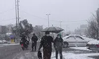 برف و بوران شهر لوازم خانگی ایران را سفیدپوش کرد