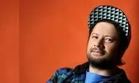 لحظه سقوط علی صادقی در صحنه فیلمبرداری