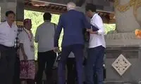 سکندری خوردن آقای رئیس‌جمهور سوژه شد