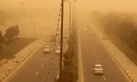 ورود توده عظیم گردوخاک از ترکمنستان به ایران